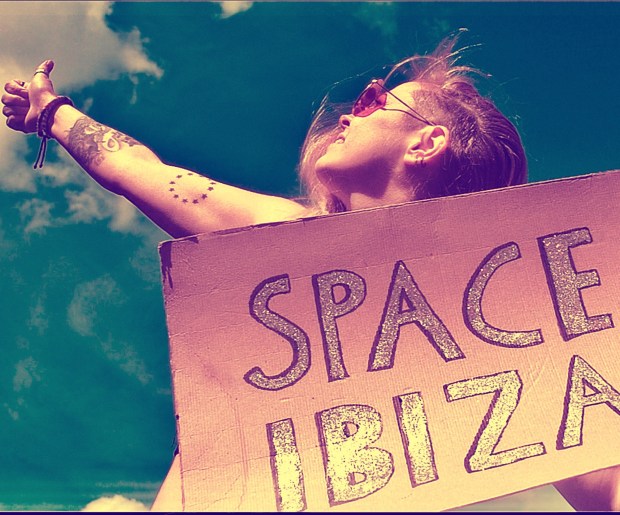 Space Ibiza Annie on the run alt EDM electronic music 